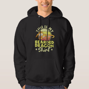 Reptile Quote This Is My Bearded Dragon Hoodie