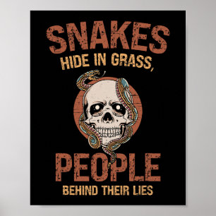 Reptile Skin Snakeskin Snake Mom 2 Poster