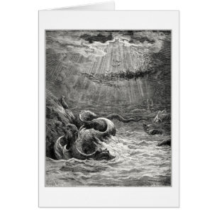 Reptile with spawn abundant, by Gustave Dore