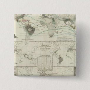 Reptilia, Ophidia 2 Inch Square Button