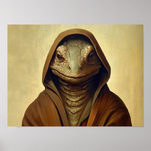 Reptilian Humanoid Poster (Front)