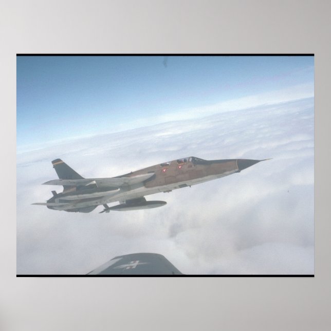 Republic F-105 Thunderchief_Military Aircraft Poster (Front)