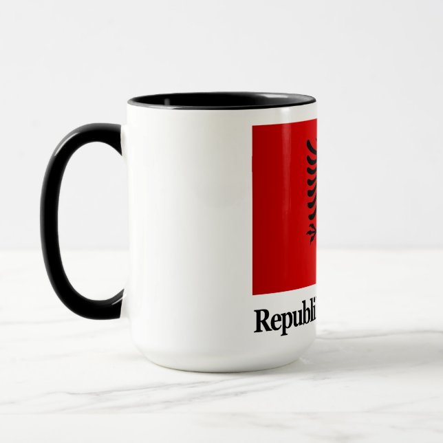 Republic of Albania Mug (Left)