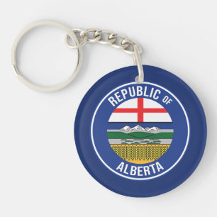 Republic of Alberta WEXIT Keychain