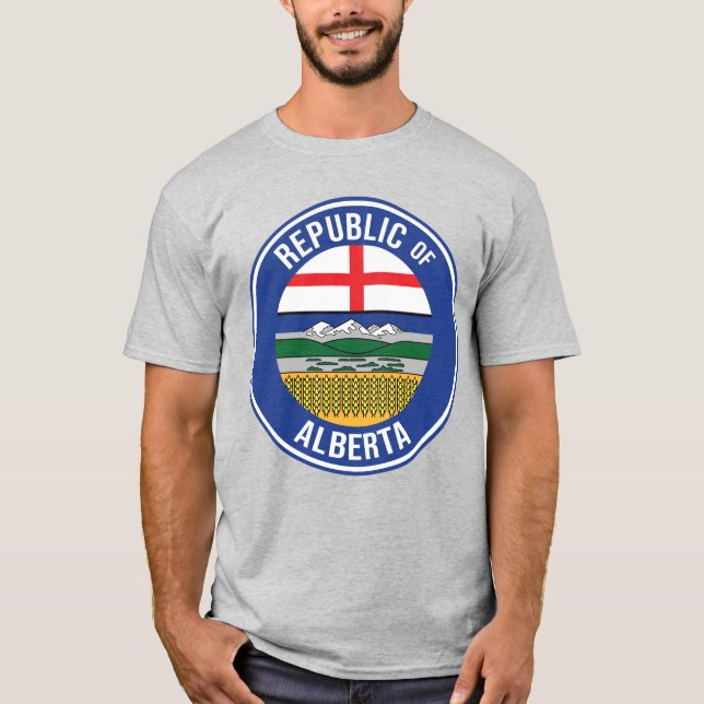 Republic of Alberta WEXIT T-Shirt (Front)