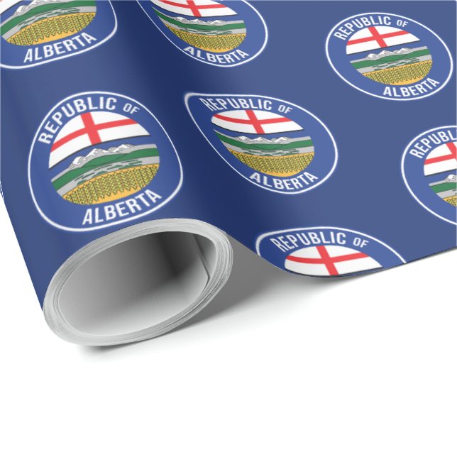 Republic of Alberta WEXIT Wrapping Paper (Roll Corner)