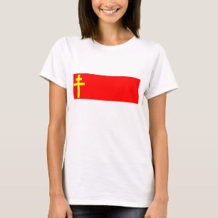 Republic Of Alsace Lorraine, France flag T-Shirt
