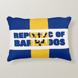 REPUBLIC OF BARBADOS ACCENT PILLOW