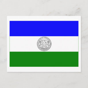 Republic of Jämtland flag (unofficial) Postcard