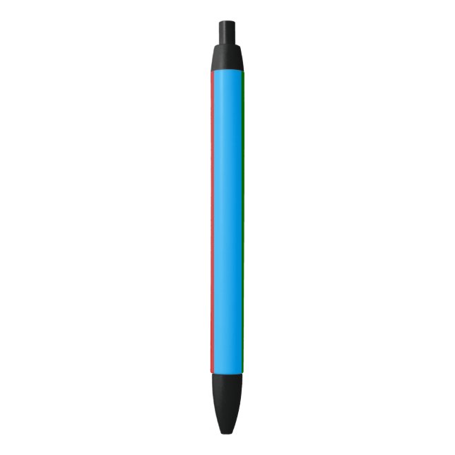 Republic of Karelia Flag Black Ink Pen (Front Vertical)