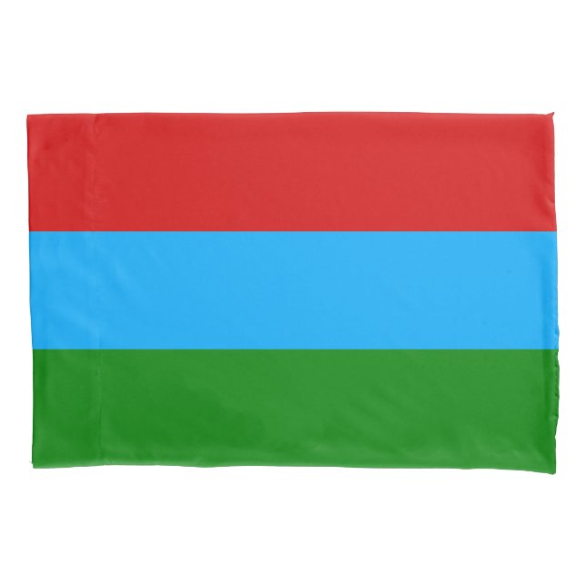 Republic of Karelia Flag Pillowcase (Front)