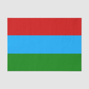 Republic of Karelia Flag Tissue Paper