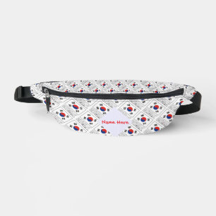 Republic of Korea Flag Heritage Fanny Pack