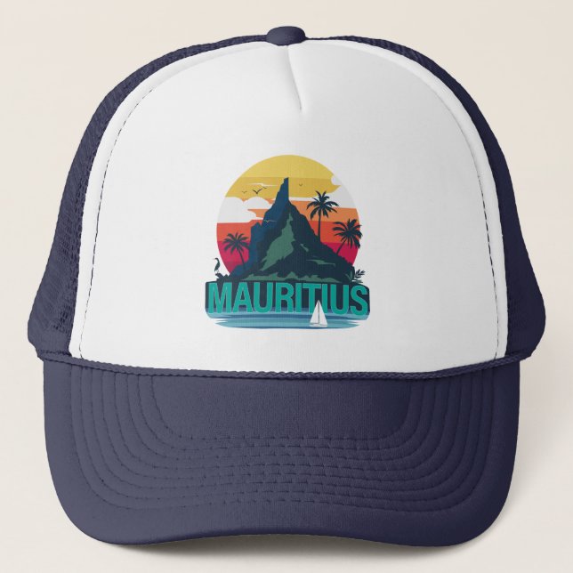 Republic of Mauritius Trucker Hat (Front)