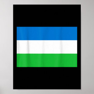 Republic Of Molossia Flag Poster