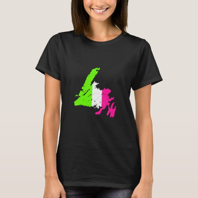 Republic of Newfoundland Ladies T-Shirt (Front)