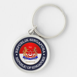 Republic of Singapore Keychain