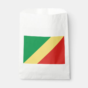 Republic of the Congo Flag Favour Bag
