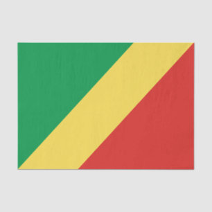 Republic of the Congo Flag Tissue Paper