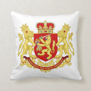 Republic of United Netherlands Coat of Arms Throw Pillow