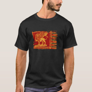 Republic of Venice Veneto Italy Flag Winged Lion G T-Shirt