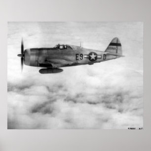 Republic P-47 Thunderbolt Poster