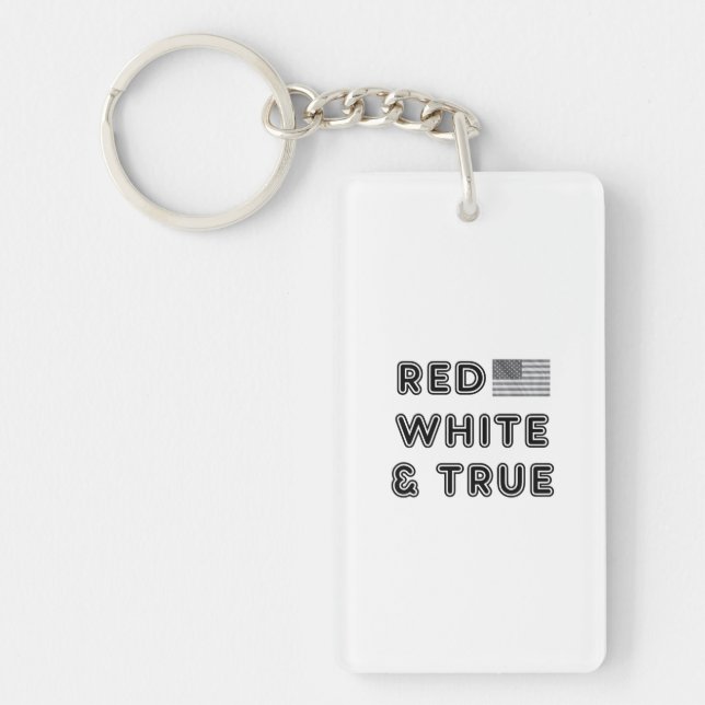 Republic Ringlet Keychain (Front)