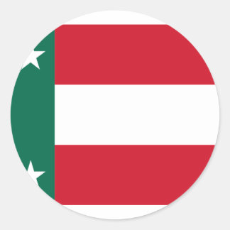Republic Yucatan, Mexico Classic Round Sticker