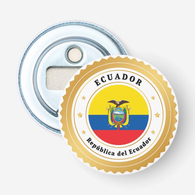 República del Ecuador  Bottle Opener (Front)