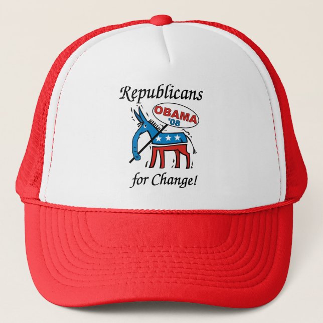 Républicains pour le casquette de changement (Devant)