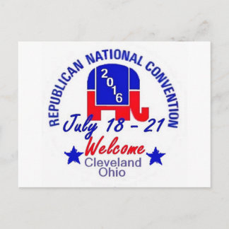 Republican 2016 Convention Postcard