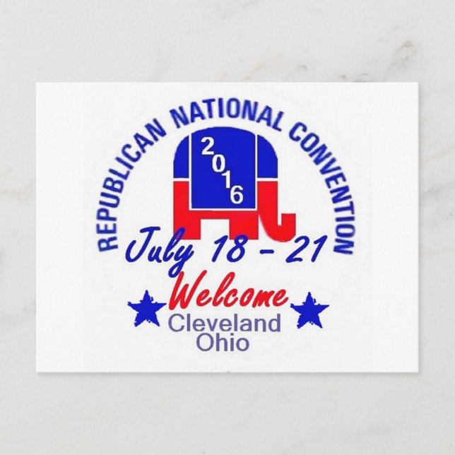 Republican 2016 Convention Postcard (Front)