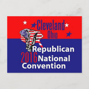 Republican 2016 Convention Postcard