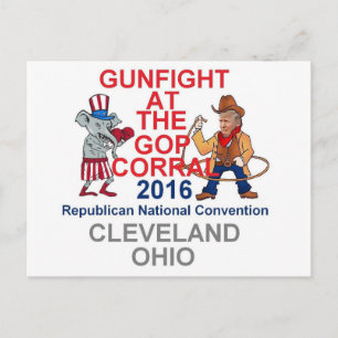 Republican 2016 Convention Postcard