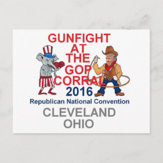 Republican 2016 Convention Postcard