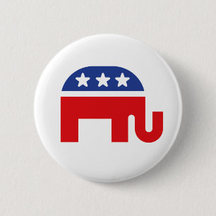 Republican 2 Inch Round Button