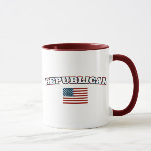 Republican American Flag Mug