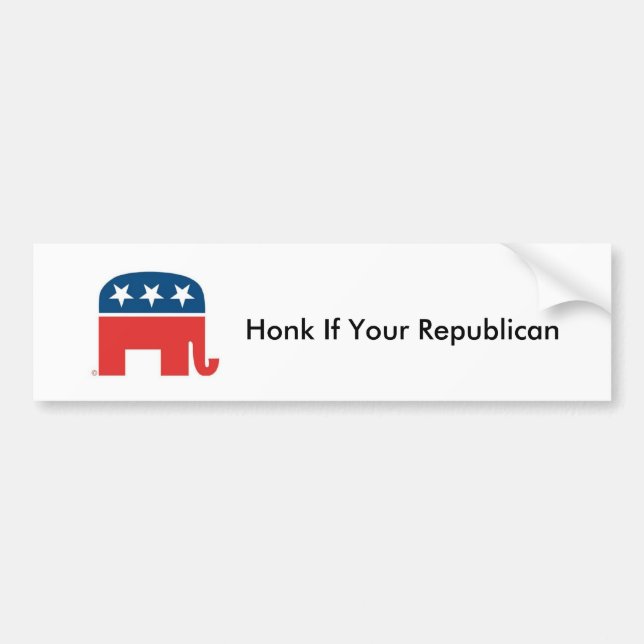 Republican Bumper Sticker (Front)