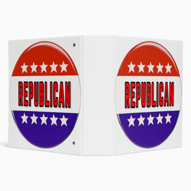 Republican Button Binder (Background)