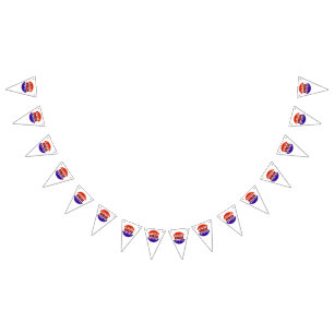 Republican Button Bunting Flags