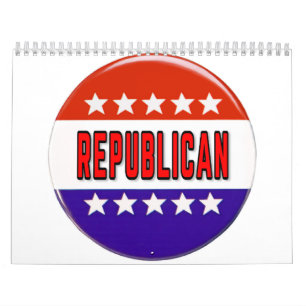 Republican Button Calendar
