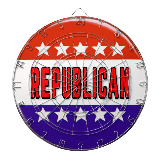 Republican Button Dartboard (Front)