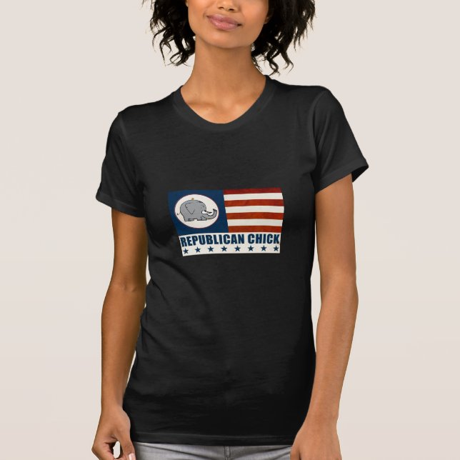 republican chick T-Shirt (Front)