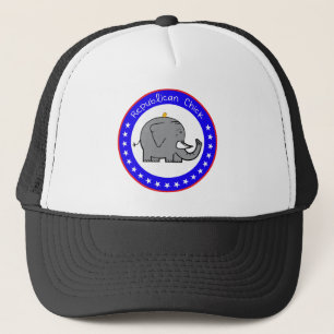 republican chick trucker hat