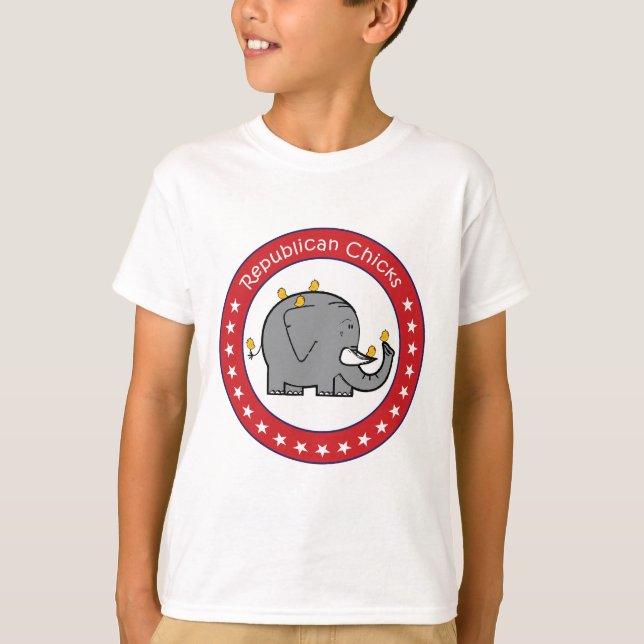 republican chicks T-Shirt (Front)