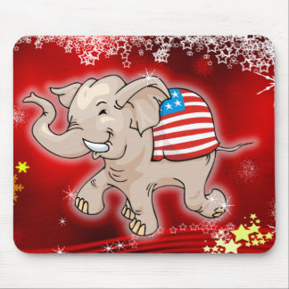 Republican Christmas Mouse Pad