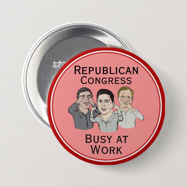 Republican Congress Button (Front & Back)