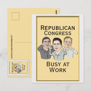 Republican Congress Postcard