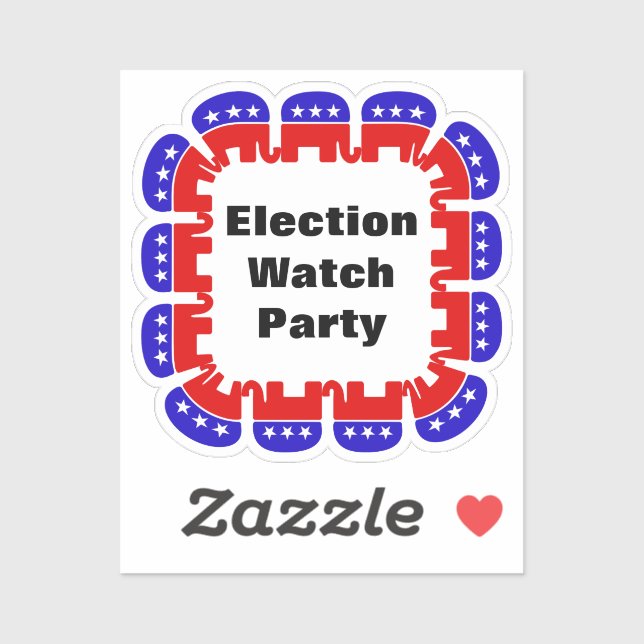 Republican Election Watch Party (Sheet)