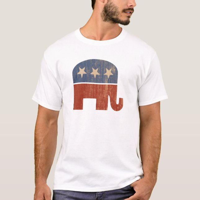 Republican Elephant 2012 Election T-Shirt (Front)